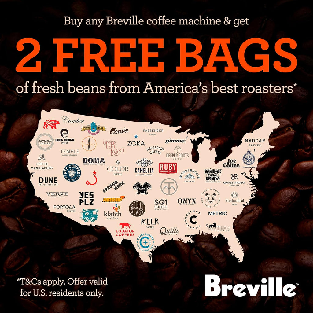 Breville Dual Boiler Espresso Machine BES920XL, Brushed Stainless Steel